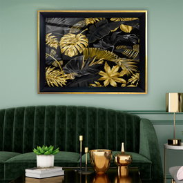 Wallity Cuadro Decorativo Enmarcado Multicolor 35 x 45 cm